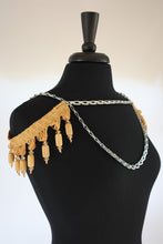 Load image into Gallery viewer, XS/S/M Yellow Beaded Epaulettes
