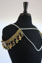 Load image into Gallery viewer, XS/S/M Green Beaded Epaulettes
