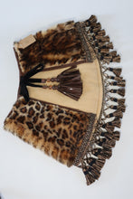 Load image into Gallery viewer, M cheetah print acrylic fur
