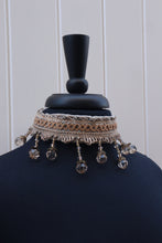 Load image into Gallery viewer, Silver Beaded Choker
