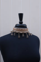 Load image into Gallery viewer, Silver Beaded Choker
