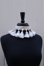 Load image into Gallery viewer, White Tassel Choker
